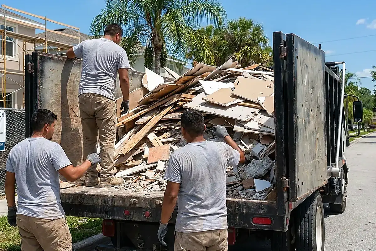 Debris Removal Storm Branches And Fence Panels for Debris Removal in Pine Hills