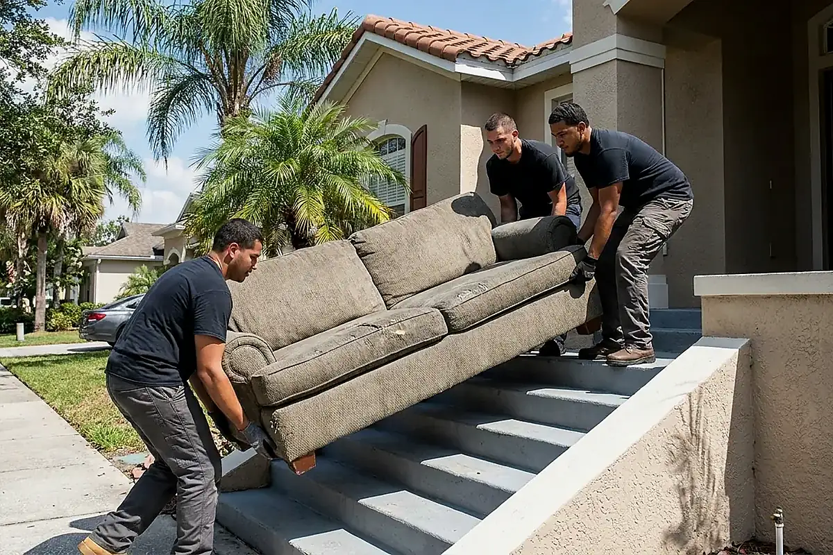 Furniture Removal Couch Carry for Furniture Removal