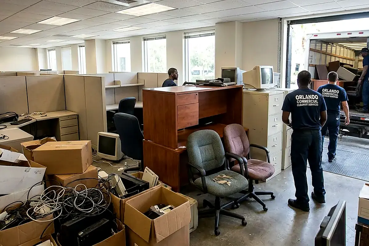 Furniture Removal Office Furniture Load for Furniture Removal in MetroWest