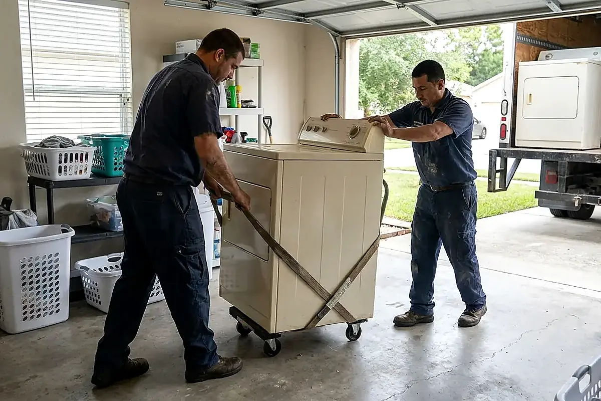 Appliance Removal Garage Freezer Pickup for Appliance Removal