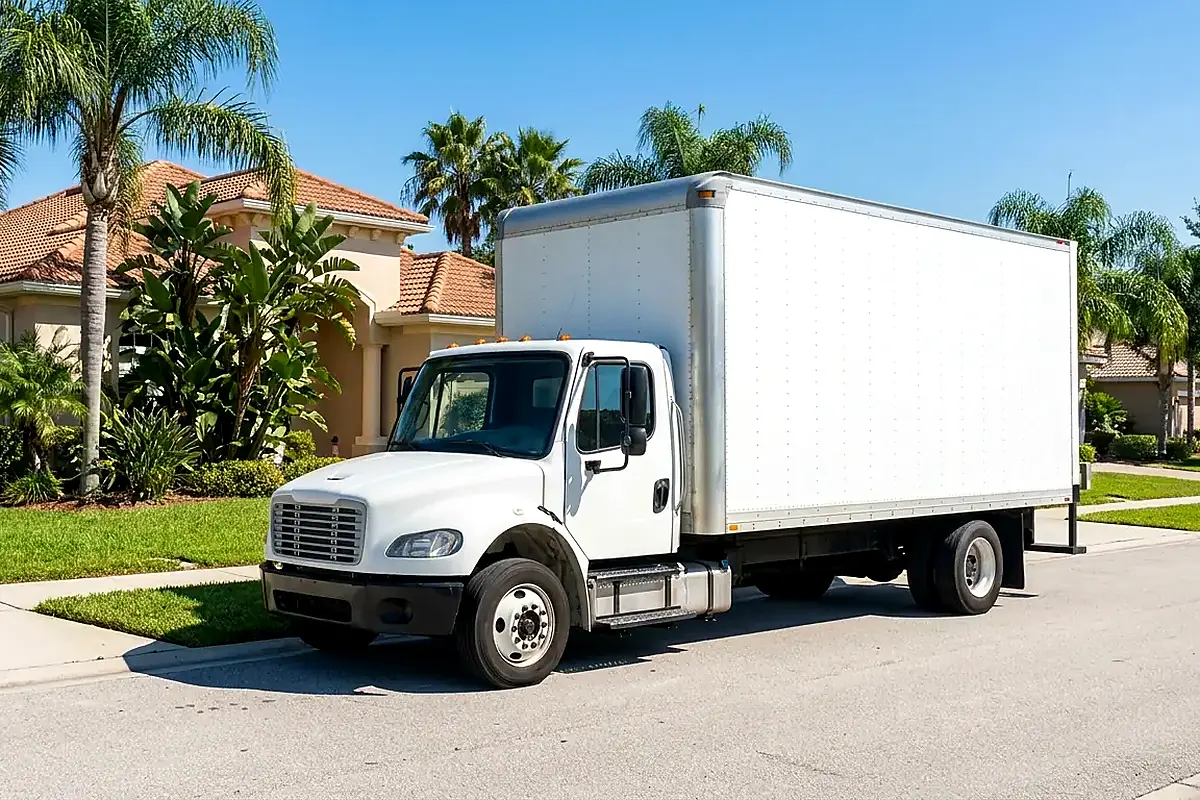 Truck Loaded With Sorted Items for Pool Table Removal